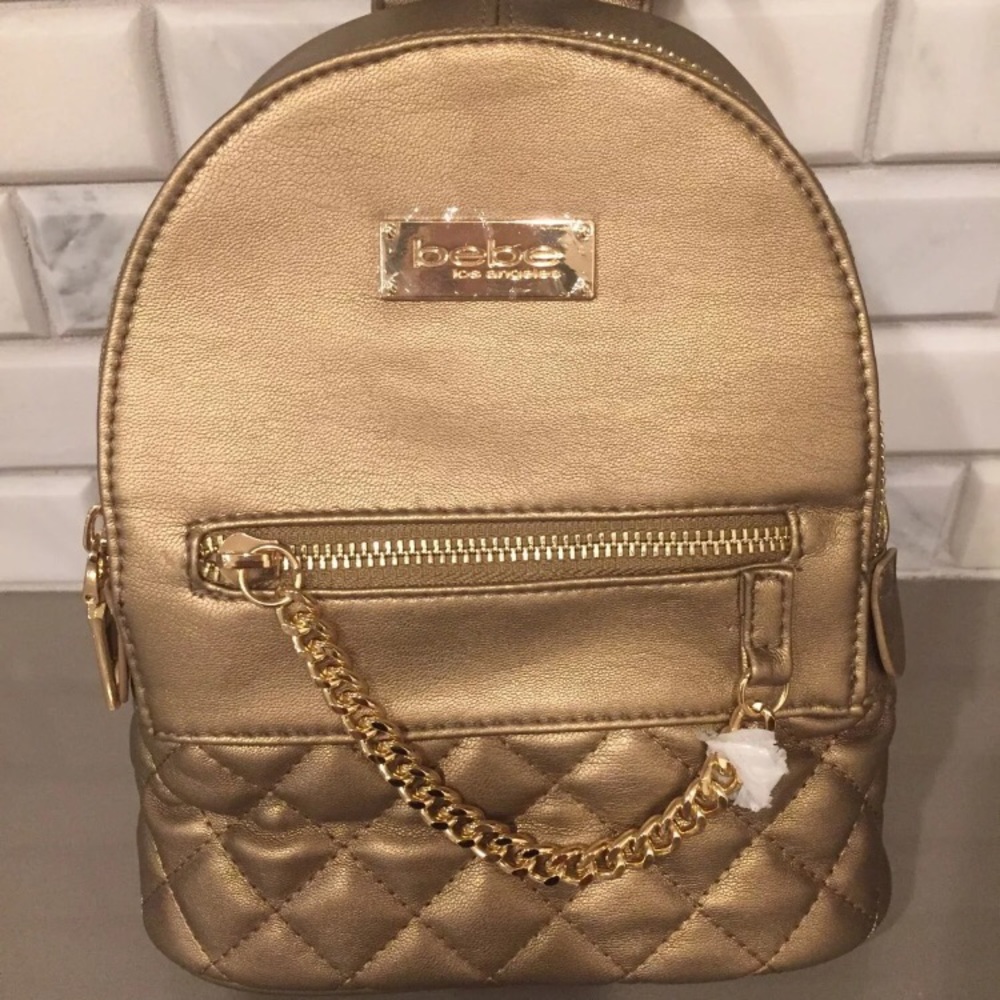 Bronze Bebe Mini Backpack - Picture 3 of 5